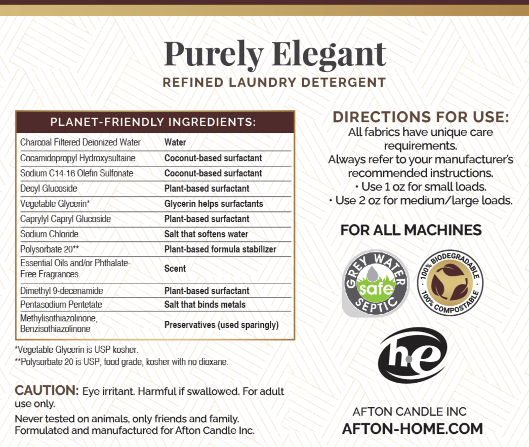 Purley Elegant Laundry Detergent