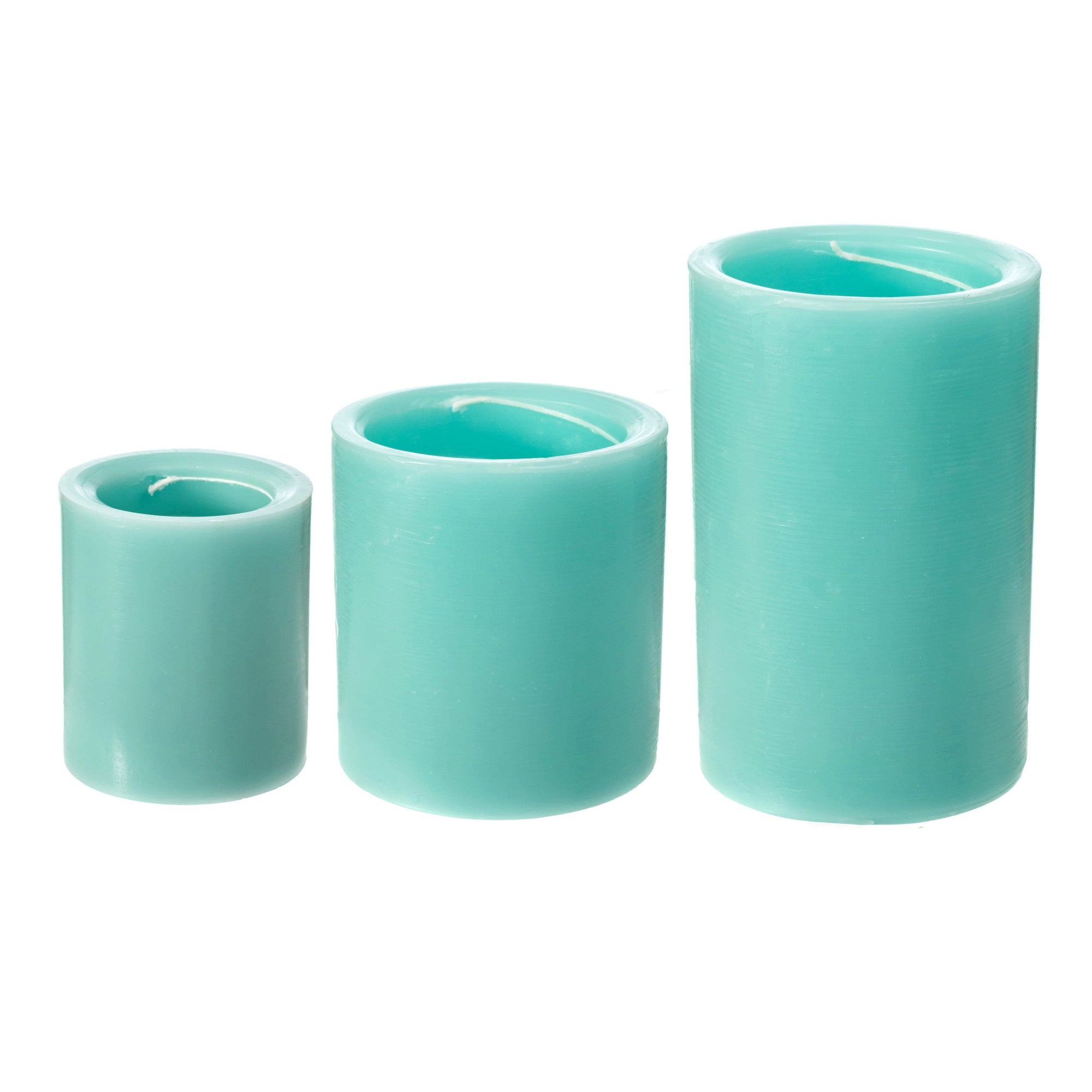 Spiral Light Candle SEA GLASS