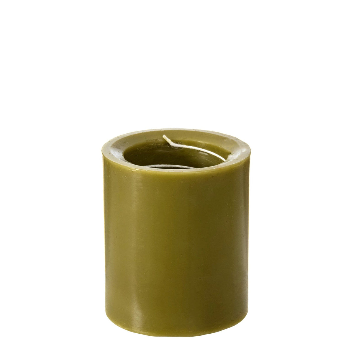 Spiral Light Candle Small VINTAGE WOOD